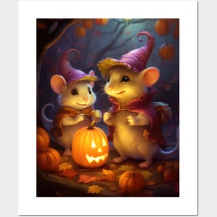 Pumpkin Lighting Posters and Art